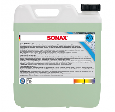 Sonax 338.600 Glass Cleaner 10-Litro